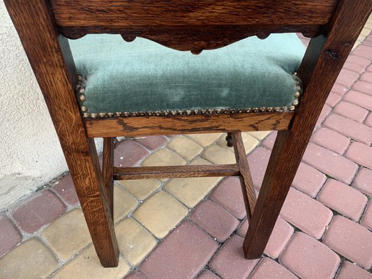 Art Nouveau Chair in Oak, Early 20th Century-WQQ-2022913