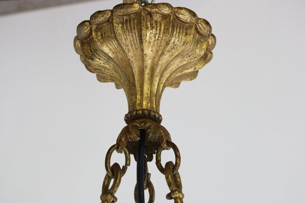 Art Nouveau Chandelier by Daumnancy & A. Petitot, 1910s-WIP-1729966