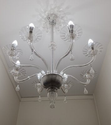 Art Nouveau Chandelier from Bucella, 1890s-SNC-2041433