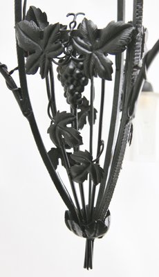 Art Nouveau Chandelier from Muller Frères Luneville, 1900s-MJY-1148894