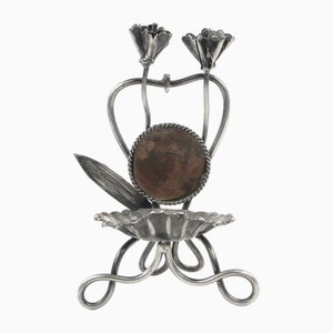 Art Nouveau Clock Stand, Sweden, 1900s-BKO-1797571