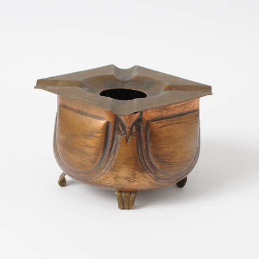 Art Nouveau Copper Ashtray by Albin Muller for Eduard Hueck