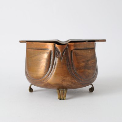 Art Nouveau Copper Ashtray by Albin Muller for Eduard Hueck-IXK-1009571