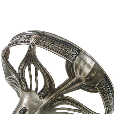 Art Nouveau Crystal Bowl on Stand from WMF, 1890s-BKO-1799032