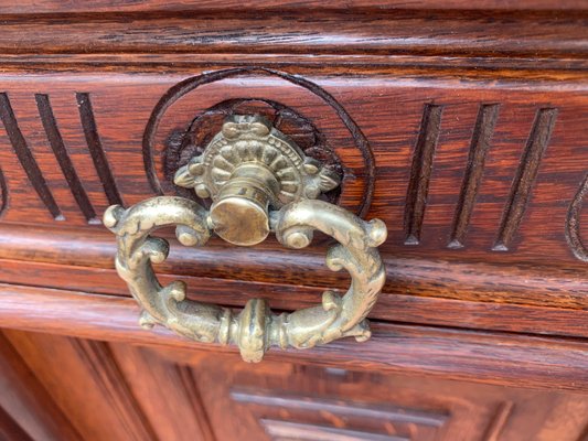 Art Nouveau Cupboard in Oak, 1900s-WQQ-2027209