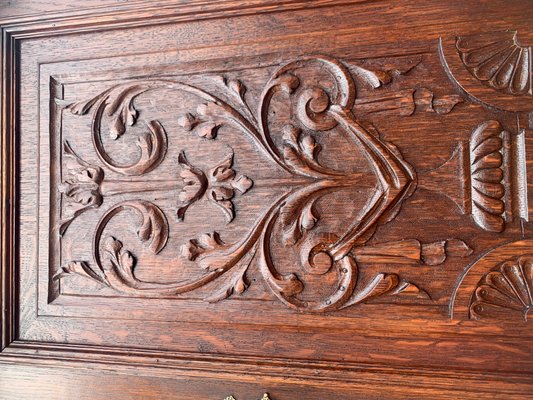 Art Nouveau Cupboard in Oak, 1900s-WQQ-2027209