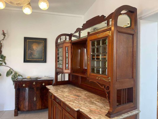 Art Nouveau Cupboard in Pine-PXE-2039008