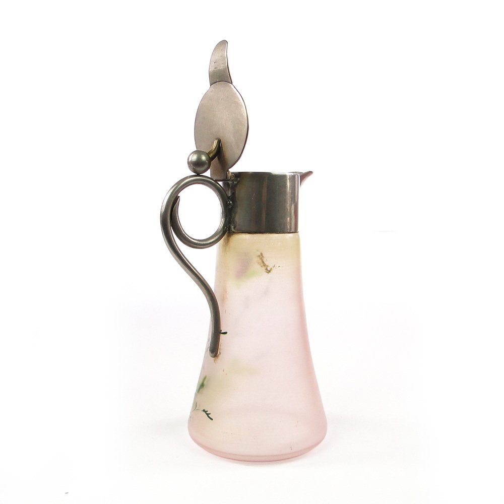 Art Nouveau Czechoslovakian Carafe, 1890s