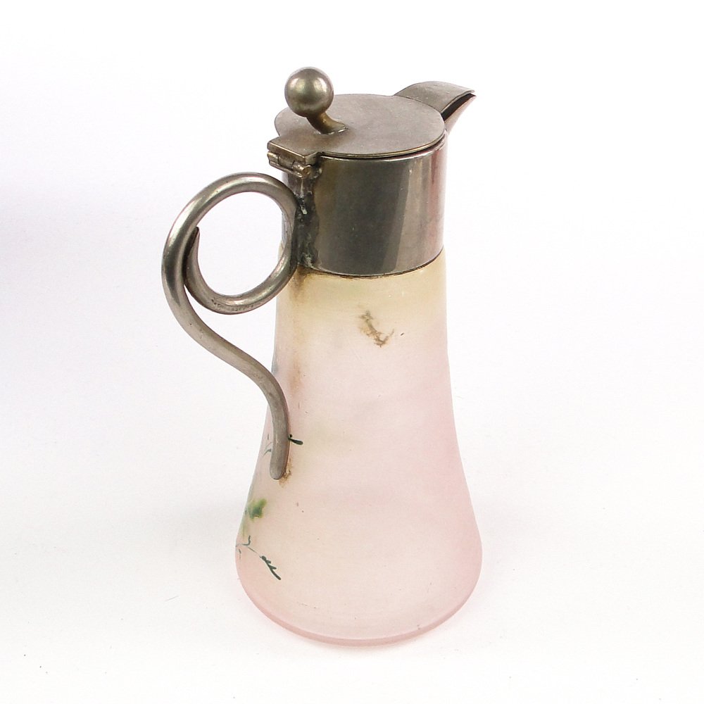 Art Nouveau Czechoslovakian Carafe, 1890s