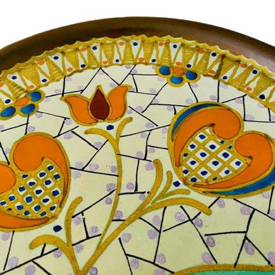 Art Nouveau Decorative Plate from Zuid-Holland Gouda, 1924-BMU-1821767