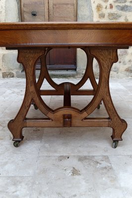 Art Nouveau Dining Room Table by Maison Krieger, 1900-XNH-1804460