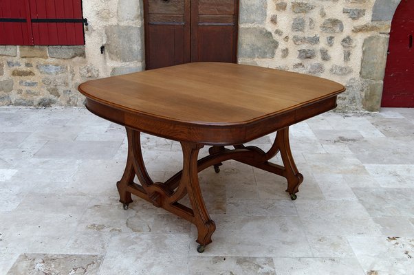 Art Nouveau Dining Room Table by Maison Krieger, 1900-XNH-1804460