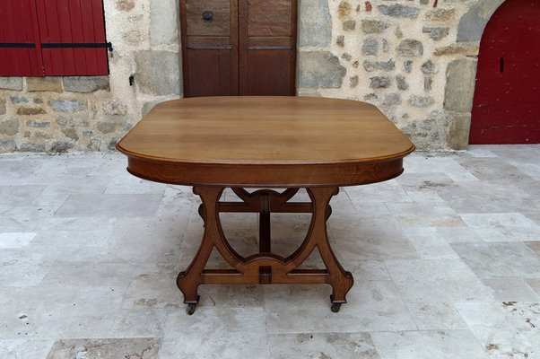 Art Nouveau Dining Room Table by Maison Krieger, 1900-XNH-1804460