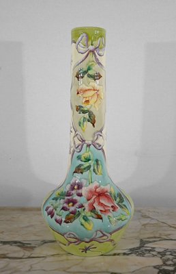 Art Nouveau Earthenware Vase from Longchamp, 1890s / 1900s-RVK-1378174