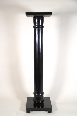 Art Nouveau Ebonized Beechwood Pedestal, Austria, 1900s-TQA-1321935