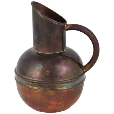 Art Nouveau English Copper Jug by H. Loveridge & Co.-ZCI-752555