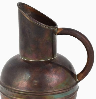 Art Nouveau English Copper Jug by H. Loveridge & Co.-ZCI-752555