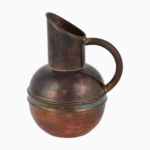 Art Nouveau English Copper Jug by H. Loveridge & Co.-ZCI-752555