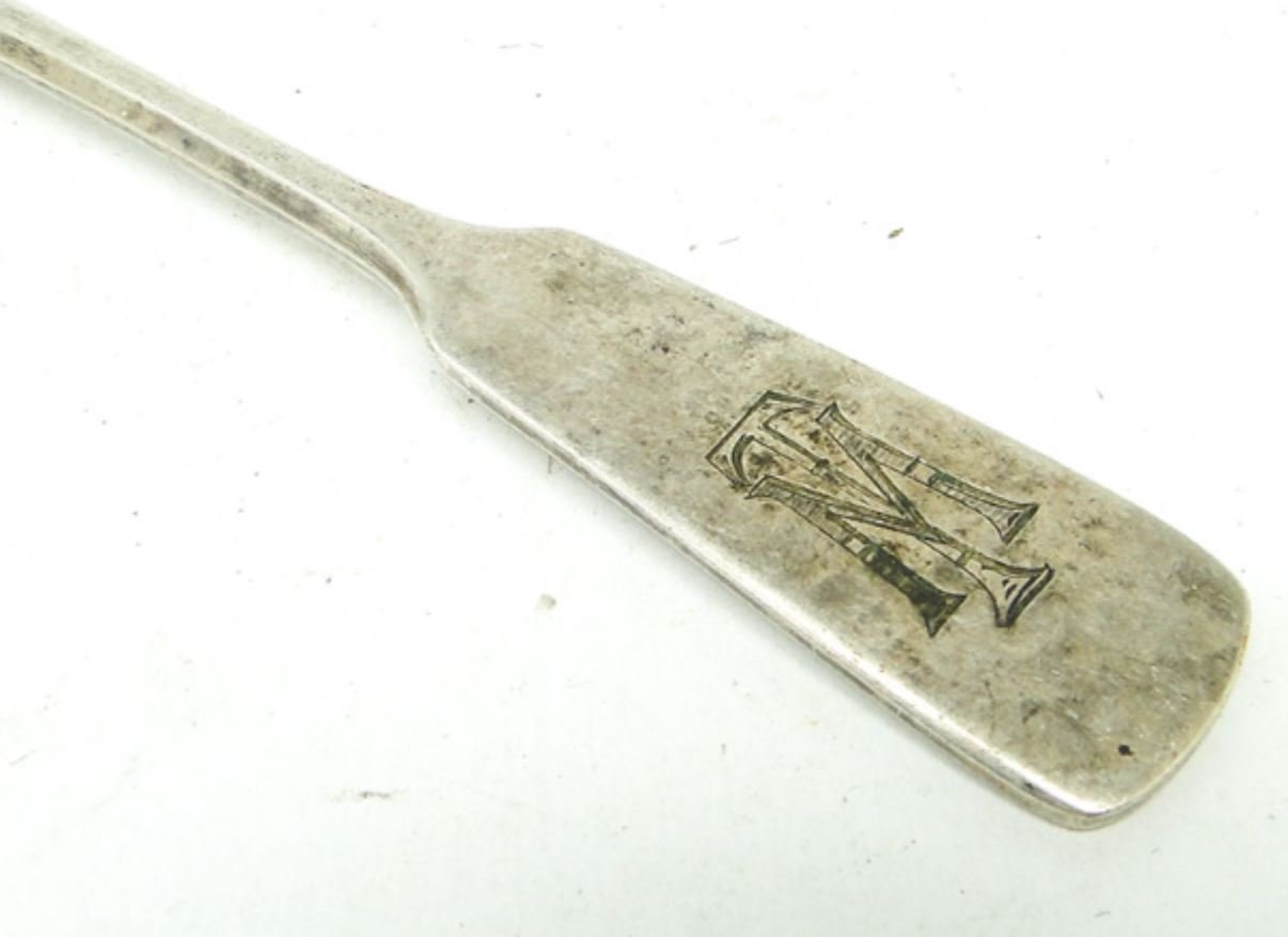 Art Nouveau Fish Knife by Fraget, 1900s