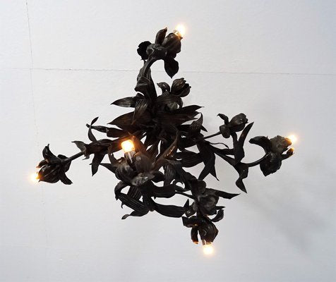 Art Nouveau Floral Ceiling Lamp-FPY-1145801