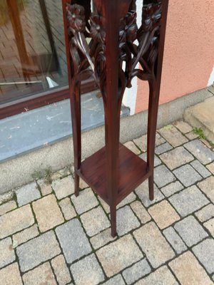 Art Nouveau Flower Stand in Mahogany, 1915-NYZ-2016191