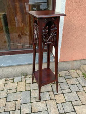 Art Nouveau Flower Stand in Mahogany, 1915-NYZ-2016191