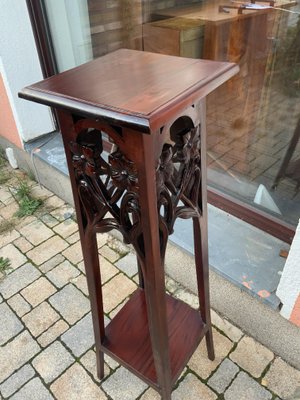 Art Nouveau Flower Stand in Mahogany, 1915-NYZ-2016191