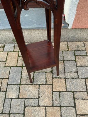 Art Nouveau Flower Stand in Mahogany, 1915-NYZ-2016191