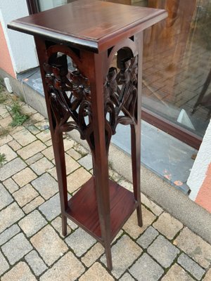 Art Nouveau Flower Stand in Mahogany, 1915-NYZ-2016191