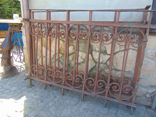 Art Nouveau Forged Grating-CAQ-920043