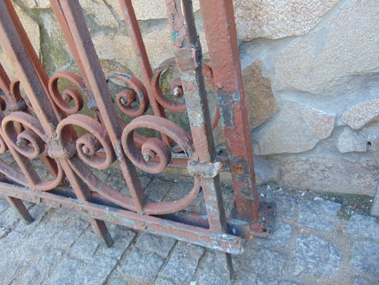 Art Nouveau Forged Grating-CAQ-920043