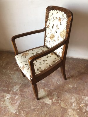 Art Nouveau French Armchairs, 1910s, Set of 2-MTX-675632