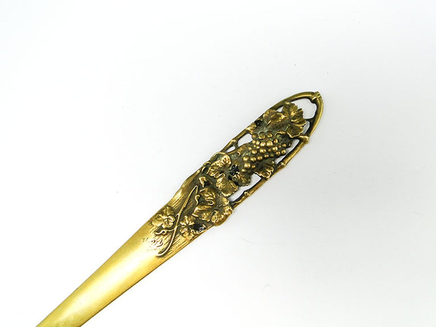 Art Nouveau French Figurative Letters Knife, 1890s