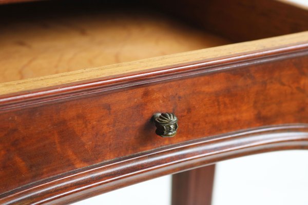 Art Nouveau French Game Table in Chestnut by Emile Gallé, 1905-WIP-1729975