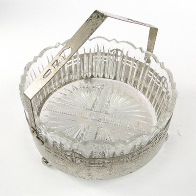 Art Nouveau Fruit Basket, 1890s-BKO-1802202