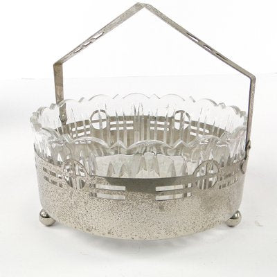 Art Nouveau Fruit Basket, 1890s-BKO-1802202