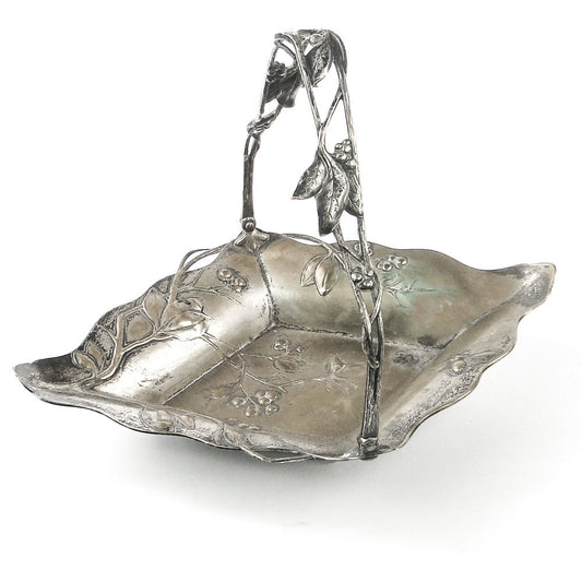 Art Nouveau Fruit Basket from WMF, 1890s