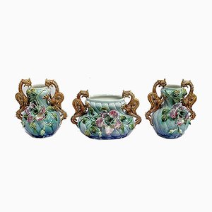 Art Nouveau Garnitures, 1900s, Set of 3-RVK-995047