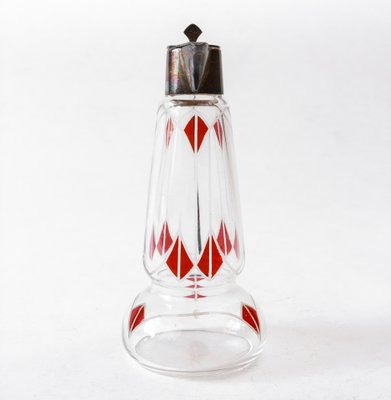 Art Nouveau Glass Carafe, 1910s-FSD-1170200