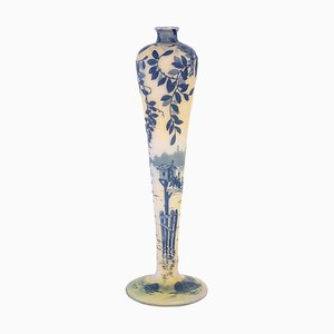 Art Nouveau Glass Vase by De Vez, 1900-WFS-1801567