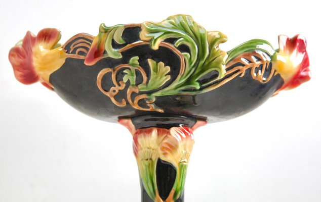 Art Nouveau Glazed Centerpiece or Planter, 1930s-MJY-1352545