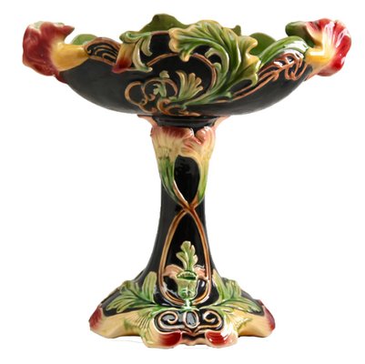 Art Nouveau Glazed Centerpiece or Planter, 1930s-MJY-1352545