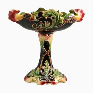 Art Nouveau Glazed Centerpiece or Planter, 1930s-MJY-1352545