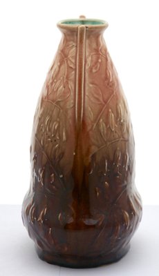 Art Nouveau Glazed Vase, Belgium, 1920s, Set of 2-MJY-1148736