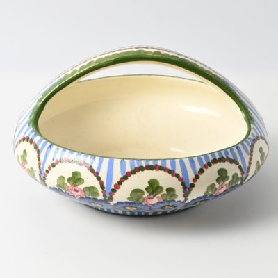 Art Nouveau Hand-Painted Bowl from Annaburg, 1900s-IXK-1800963