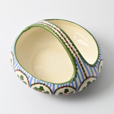 Art Nouveau Hand-Painted Bowl from Annaburg, 1900s-IXK-1800963