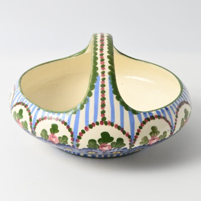 Art Nouveau Hand-Painted Bowl from Annaburg, 1900s-IXK-1800963