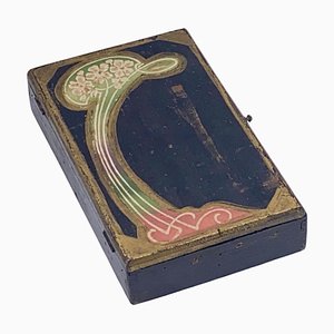 Art Nouveau Hand Painted Box, France, 1920s-UR-1315556