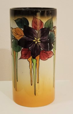 Art Nouveau Hand Painted Vase from Schramberg-UNO-1077453