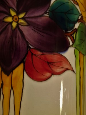 Art Nouveau Hand Painted Vase from Schramberg-UNO-1077453